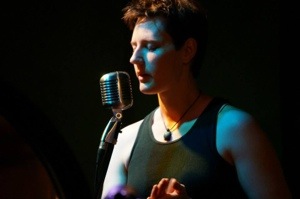 Fox at Kieren's Erotica Slam 2014 Photo credit: Allison Broeren